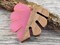 Palm Leaf Pendant - Wood Resin Pendant - Boho Pendant - Wood Pendant - Resin Pendant - Jewelry Pendant - 30x28mm - (B157)